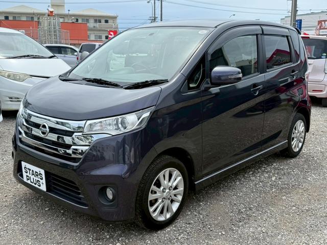 沖縄県の中古車ならデイズ ハイウェイスター　Ｘ　本土車両　プッシュスタート　スマートキー２個　純正アルミホイール　ワイパーゴム新品　バッテリー新品