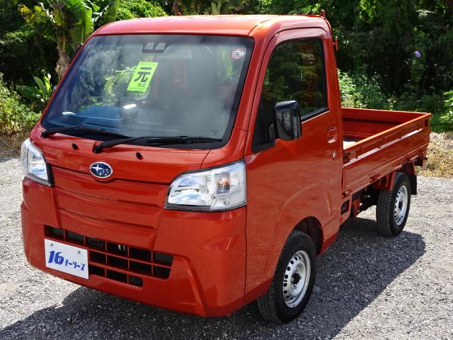 沖縄の中古車 スバル サンバートラック 支払総額 89万円 リ済込 2019(平成31)年 0.2万km オレンジ