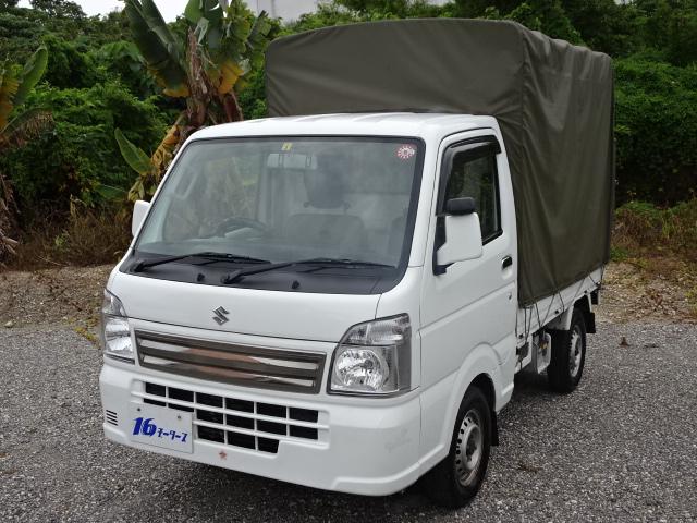 沖縄の中古車 スズキ キャリイトラック 支払総額 75万円 リ済込 2019(平成31)年 7.0万km ホワイト