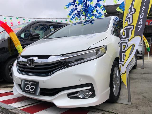 ホンダ シャトル ハイブリッドｘ 衝突軽減ボディ ハーフレザーシート クリアランスソナー モデューロアルミホイールの中古車 グーネット中古車