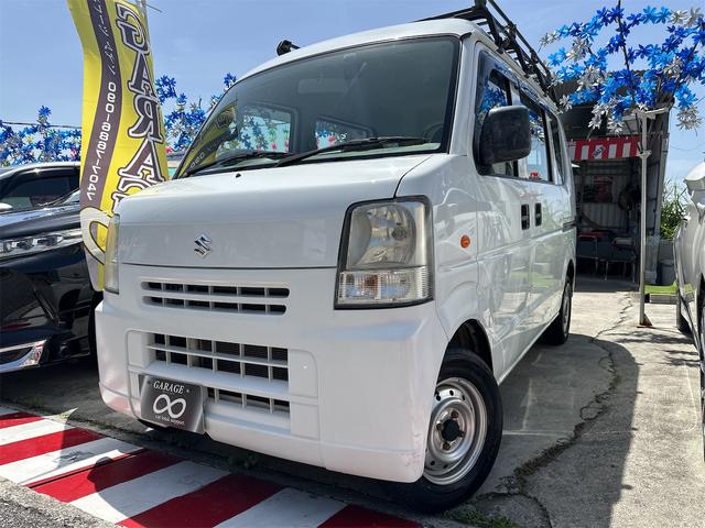 沖縄県うるま市の中古車ならエブリイ ＰＡ　ハイルーフ　４ＷＤ車　前後ドライブレコーダー付き　ルーフキャリア付き　禁煙車　本土仕入れ　修復歴無し車　１２ヶ月保証付