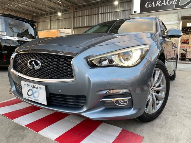 沖縄県の中古車ならスカイライン ２００ＧＴ－ｔ　スマートキー　プッシュスタート　パワーシート　ハーフレザーシート　ＬＥＤライト　フォグライト　インターナビ　ＴＶ　Ｂｌｕｅｔｏｏｔｈ　アラウンドビューモニター　本土仕入れ　修復歴なし　２４ヶ月保証付き