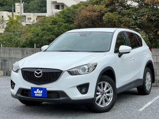 沖縄の中古車 マツダ ＣＸ－５ 支払総額 99万円 リ済込 2013(平成25)年 6.7万km クリスタルホワイトパールマイカ