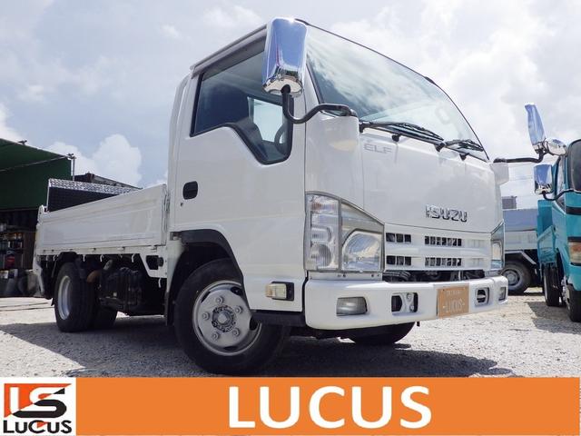平ボディ　パワーゲート　積載２ｔ　軽油　５速ＭＴ　内地中古　荷台寸法　長さ３０６ｃｍ　幅１６１ｃｍ　高さ３９ｃｍ　ＰＳ　ＰＷ　ＡＣ　新品シートカバー　ＥＴＣ　ドアバイザー