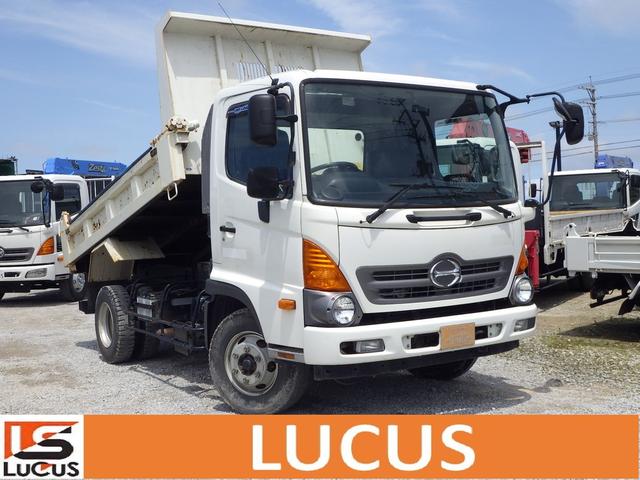 ダンプ　積載３．５ｔ　軽油　６速ＭＴ　内地中古　荷台寸法　長さ３４０ｃｍ　幅２０６ｃｍ　高さ３４ｃｍ　ＰＳ　ＰＷ　ＡＣ