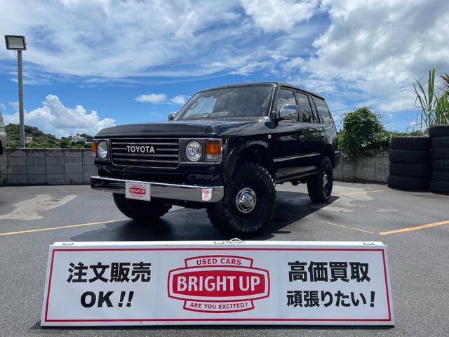 沖縄の中古車 トヨタ ランドクルーザープラド 支払総額 -万円 リ済込 1996(平成8)年 19.0万km ブラック