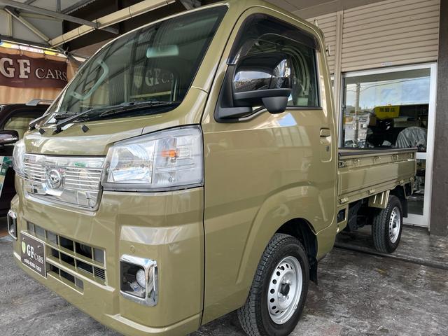 沖縄の中古車 ダイハツ ハイゼットトラック 支払総額 124万円 リ済込 2021(令和3)年 809km ＤグリーンＭ