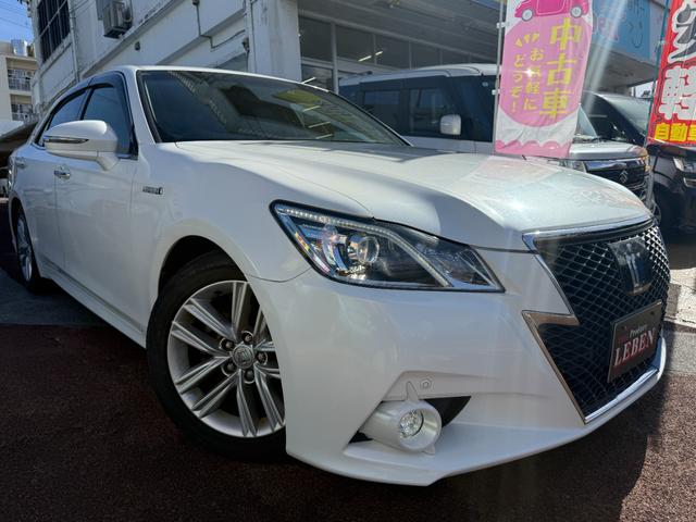 大人気のクラウンＨＶ入庫しました！オプション装備多数 ・車検整備＋１年間保証＋諸費用＝全て込み込み！