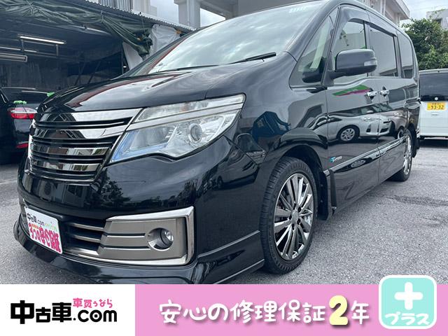 日産 セレナ ライダー ｓ ハイブリッド ２年保証付 パノラマガラスルーフ 両側電動スライドドアの中古車 グーネット中古車