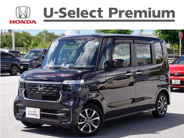 Ｎ−ＢＯＸカスタム(ホンダ) ベースグレード　純正ナビ　ドラレコ前　スマートキー、ＥＴＣ、アルミホイール、リアカメラ、カーナビ、ＴＶ、フロアマット、リアシートスライド、あんしんパッケージ　防錆済　Ｗ電動ドア　ＵＳＢ接続　Ｄレコ　オートエアコン 中古車画像