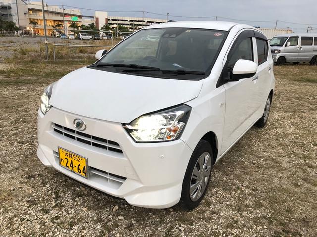 沖縄の中古車 ダイハツ ミライース 支払総額 97.2万円 リ済込 2022(令和4)年 2.3万km ホワイト
