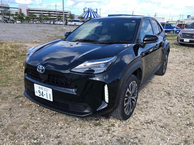 沖縄県の中古車ならヤリスクロス ハイブリッドＺ　カーナビ（Ｂｌｕｅｔｏｏｔｈ）　バックカメラ　ＥＴＣ　衝突安全ブレーキ