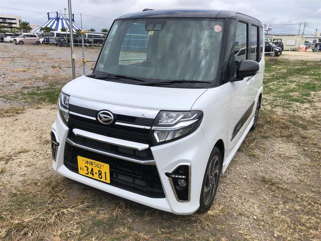 沖縄の中古車 ダイハツ タント 支払総額 165.7万円 リ済込 2022(令和4)年 1.4万km パールＩＩ