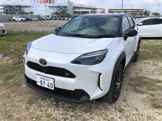 沖縄県の中古車ならヤリスクロス ハイブリッド　ＧＲスポーツ　カーナビ（Ｂｌｕｅｔｏｏｔｈ）　バックカメラ　ＥＴＣ　衝突安全ブレーキ