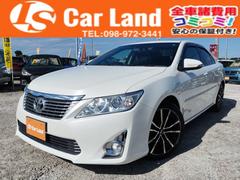 カムリ ハイブリッド Gパッケージ ★サンルーフ付き★ HIDヘッドライト 前後ドラレコ バックカメラ パワーシート 純正ナビ DVD Bluetooth フルセグTV USB ETC 18インチアルミホイール スマートキー 記録簿有 中古車画像