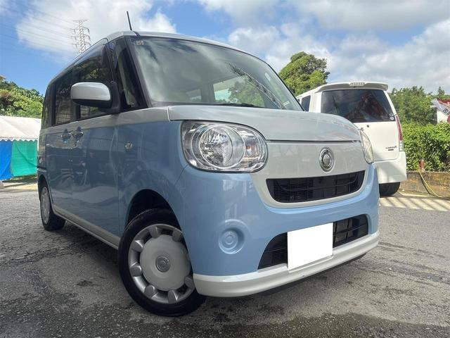 ムーヴキャンバス(ダイハツ) Ｘ　Aftermarketフルセグナビ　Ｂｌｕｅｔｏｏｔｈオーディオ　ＣＤ　ＤＶＤ再生可　バックカメラ　アイドリングストップ　プッシュスタート　スライドドア　ヘッドライトコーティング 中古車画像