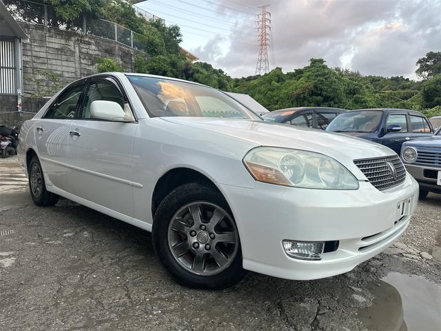 沖縄県の中古車ならマークII グランデ　現状販売車　ＣＤ　ＥＴＣ　１５インチアルミホイール　ウッドコンビステアリング