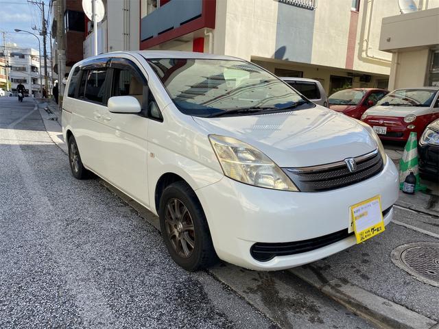 沖縄の中古車 トヨタ アイシス 支払総額 49.9万円 リ済込 2006(平成18)年 5.2万km ホワイトＭ