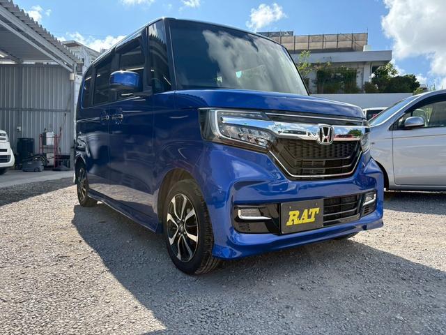 沖縄県の中古車ならＮ－ＢＯＸカスタム Ｇ・ＥＸホンダセンシング　二年保証　ナビ　フルセグＴＶ　ステアリングスイッチ　Ｂｌｕｅｔｏｏｔｈ　バックカメラ