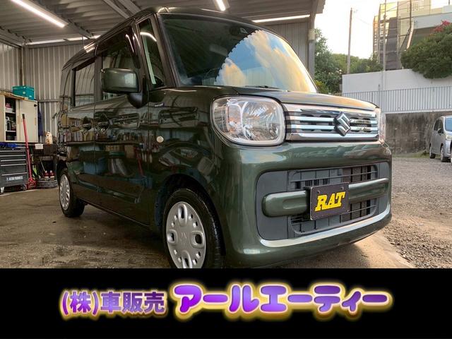 スペーシア(スズキ) ハイブリッドＧ　一年保証　ナビ　Ｂｌｕｅｔｏｏｔｈ　ＡＭ　ＦＭラジオ　ＣＤ　ＤＶＤ　ＡＵＸ　ＥＴＣ　スマートキー　プッシュスタート 中古車画像