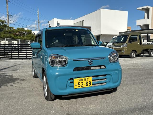 沖縄の中古車 スズキ アルト 車両価格 135万円 リ済込 2022(令和4)年 75km ダークブルー