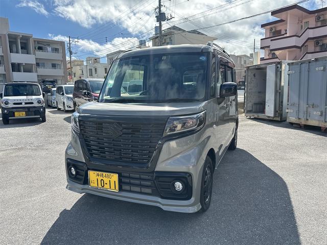 沖縄県宜野湾市の中古車ならスペーシアベース ＸＦ　外部電源ユニット　マット　バイザー　ＫＥＮＷＯＯＤバックカメラ・ドラレコパイオニア２００ｍｍＷＩＤＥ－ＤＶＤ／ＵＳＢ　ガラスコーティング