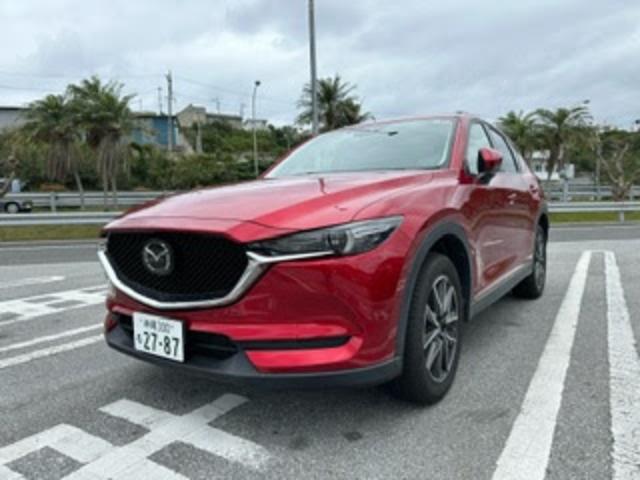 沖縄県の中古車ならＣＸ－５ ＸＤ　プロアクティブ　クリ－ンディ－ゼル走行４万キロ台衝突軽減ブレ－キスマートキー２個バックカメラＥＴＣＢｌｕｅｔｏｏｔｈ純正１７インチアルミホイール