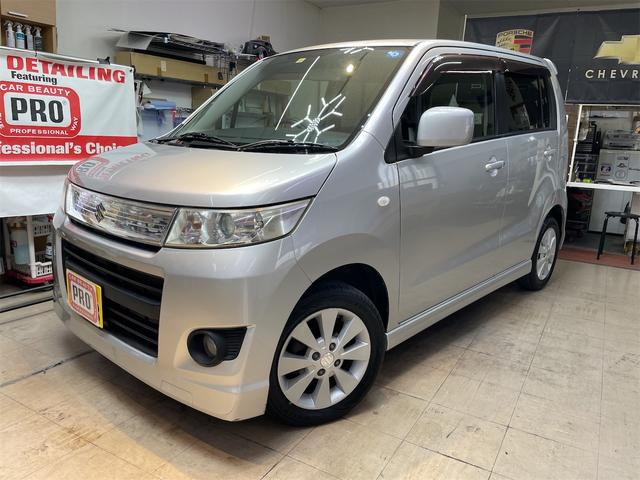 沖縄県宜野湾市の中古車ならワゴンＲスティングレー Ｘ　・シート除菌洗浄済み・スマートキー・オートエアコン・ＵＳＢ端子オーディオ・純正アルミホイール・電動格納ミラー