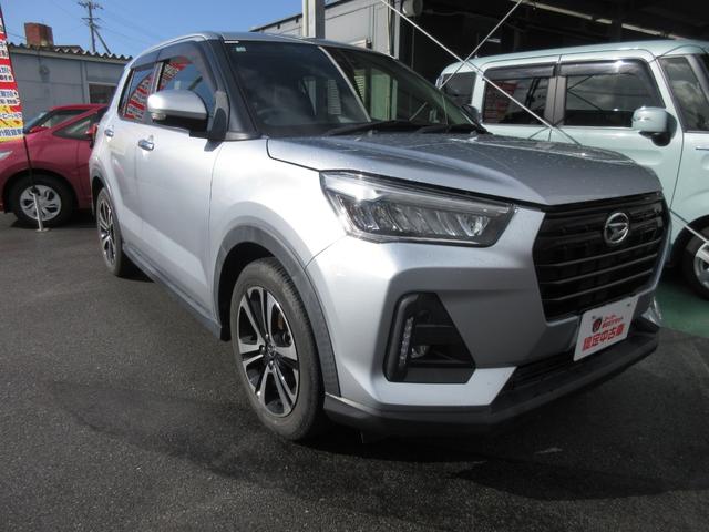 沖縄県の中古車ならロッキー Ｇ　当社メンテナンス車両・ワンオーナー・踏み間違い防止機能・ターボエンジン・社外フルセグナビ・Ｂｌｕｅｔｏｏｔｈ機能・ＬＥＤライト・フォグランプ・スマートキー・プッシュスタート・純正１７インチアルミ