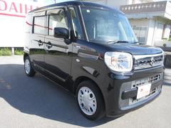 スペーシア ハイブリッドX 当社メンテナンス車両・ワンオーナー・踏み間違い防止機能・社外DVDプレーヤー・バックカメラ・両側パワースライドドア・ロールサンシェード・スリムサーキュレーター・ブラック 中古車画像