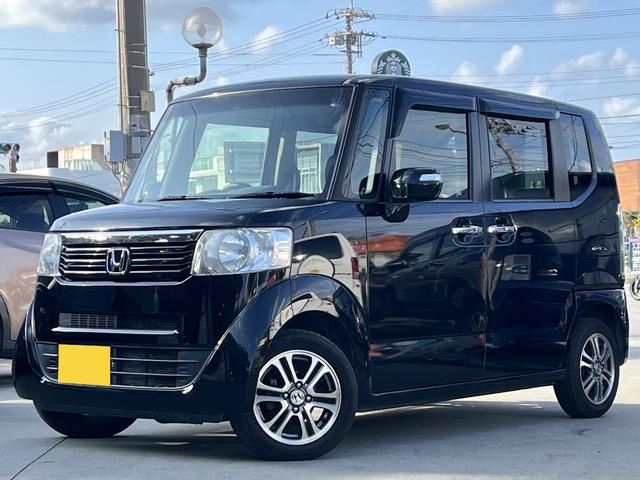 沖縄の中古車 ホンダ Ｎ－ＢＯＸ 支払総額 65万円 リ済込 2013(平成25)年 9.4万km ブラックＭ