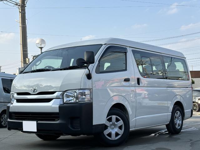 トヨタ ハイエースワゴン ＤＸ　１０人乗り　ガソリン車　県外車両　純正オーディオ　２年保証対象車