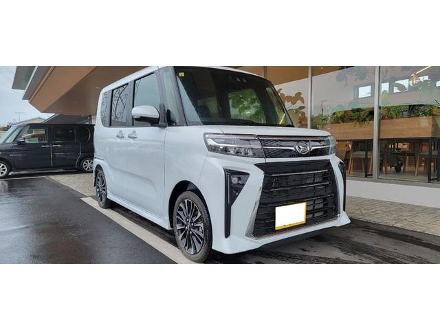 ダイハツ タント カスタムＲＳ　両側パワースライドドア　バックカメラ　運転席　助手席側シートヒーター付　ターボ車　届出済未使用車