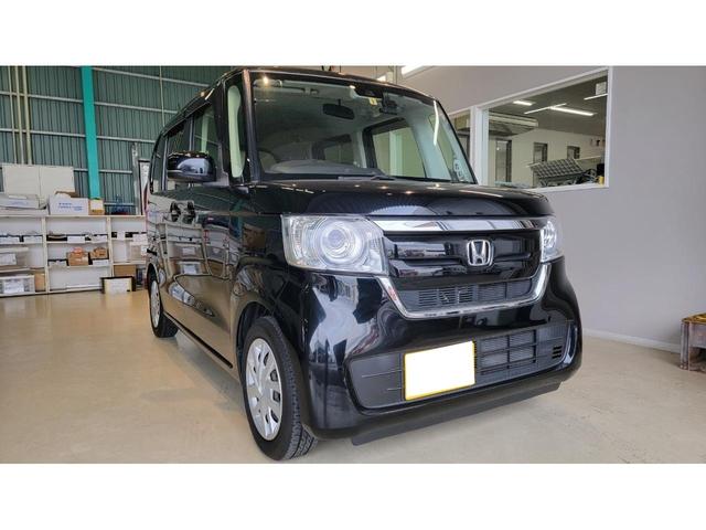 沖縄の中古車 ホンダ Ｎ－ＢＯＸ 支払総額 135万円 リ済込 2019(令和1)年 2.1万km クリスタルブラックパール＆カッパー