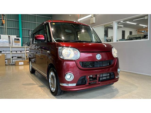 沖縄の中古車 ダイハツ ムーヴキャンバス 支払総額 120万円 リ済込 2018(平成30)年 6.9万km レッドＭ