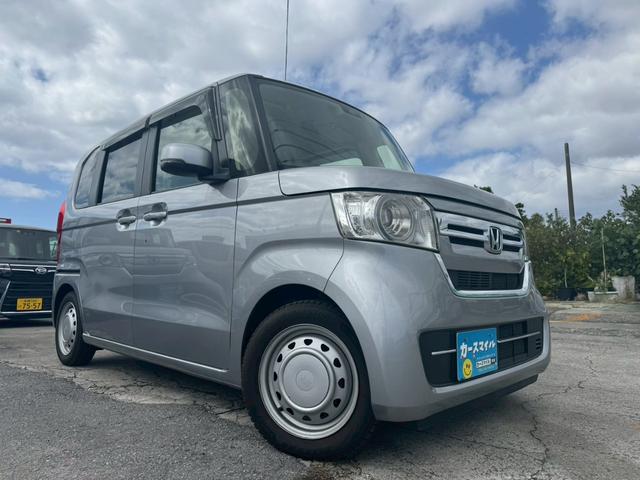 沖縄県の中古車ならＮ－ＢＯＸ Ｇ　１年保証付　衝突被害軽減ブレーキ　Ｂｌｕｅｔｏｏｔｈ　ナビ　バックカメラ　キーレス　プッシュスタート　ＥＴＣ　内地中古車