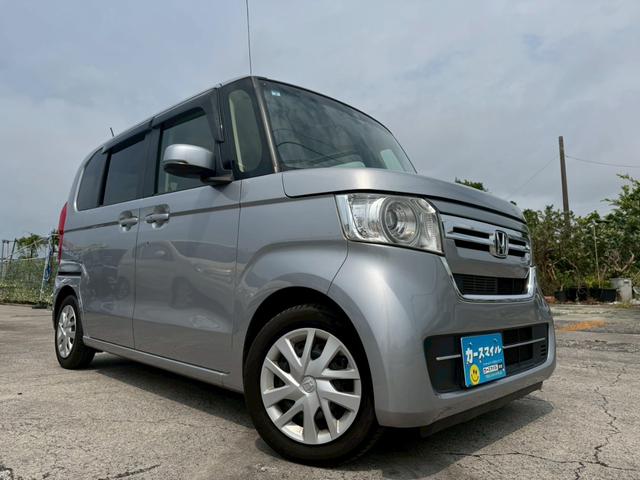 沖縄の中古車 ホンダ Ｎ－ＢＯＸ 支払総額 89.9万円 リ済込 2021(令和3)年 8.9万km ルナシルバーメタリック