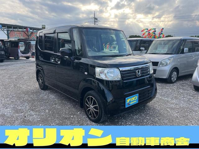 沖縄の中古車 ホンダ Ｎ－ＢＯＸ 支払総額 45万円 リ済込 2013(平成25)年 12.7万km ブラック