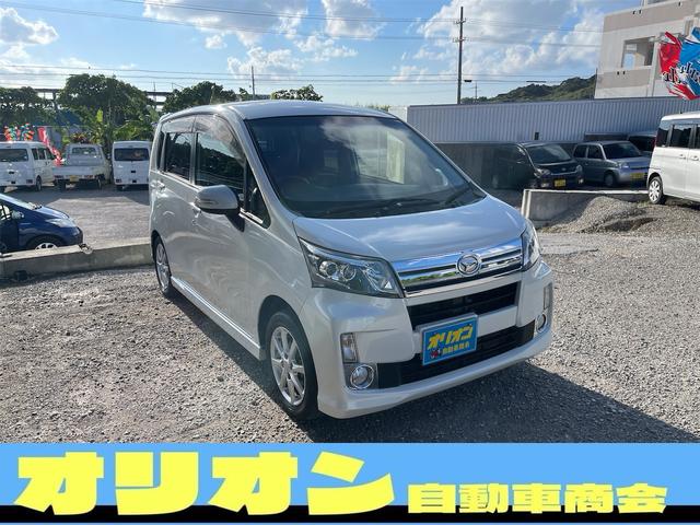 沖縄県の中古車ならムーヴ カスタム　Ｘリミテッド　一年保証　スマートキー　ナビ　ＴＶ　Ｂｌｕｅｔｏｏｔｈ　バックカメラ　ＥＴＣ　エンジンオイル・バッテリー・ワイパーゴム新品
