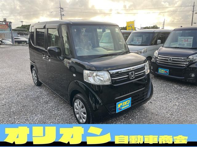 沖縄県の中古車ならＮ－ＢＯＸ Ｇ　一年保証　本土仕入れ　スマートキー　ナビ　Ｂｌｕｅｔｏｏｔｈ　ＥＴＣ　ドライブレコーダー　エンジンオイル・バッテリー・ワイパーゴム新品