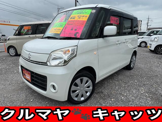 スペーシア(スズキ) X レーダーブレーキサポート 7インチナビTV・CD・DVD・USB・バックカメラ ドライブレコーダー 新品タイヤ4本付き 左パワースライドドア 県外仕入れ 中古車画像