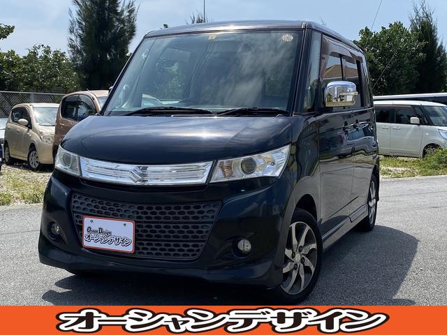 沖縄県の中古車ならパレットＳＷ ＴＳ　オーディオ　ＨＤＤナビ　パワーステアリング　盗難防止システム　衝突安全ボディ　運転席エアバッグ　助手席エアバッグ　サイドエアバッグ　ＡＢＳ　ベンチシート　フルフラット　自　社ローン対応