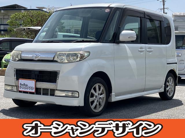 沖縄県の中古車ならタント カスタムＸリミテッド　スマートキー　純正アルミ