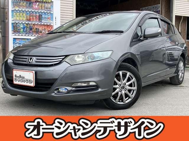 沖縄県の中古車ならインサイト Ｌ　ＨＤＤナビ　バックカメラ　ＥＣＯガイド　ＥＴＣ　キーレスエントリー　ハイブリッド車　盗難防止システム　衝突安全ボディ　運転席エアバッグ　助手席エアバッグ　ＡＢＳ　ＨＤＤナビ　自社ローン対応