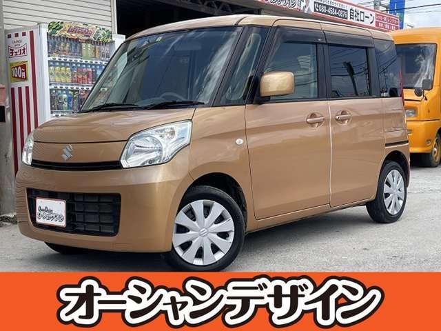 沖縄県豊見城市の中古車ならスペーシア Ｘ　スライドドア　ナビ　バックカメラ　盗難防止システム　衝突安全ボディ　ＡＢＳ　キーレスエントリー　シガーソケット　自社ローン対応