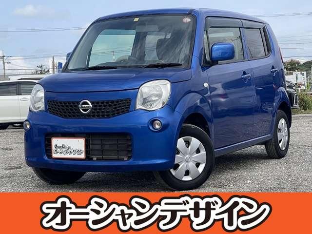 沖縄の中古車 日産 モコ 支払総額 40万円 リ済込 2012(平成24)年 11.0万km カシミールブルー