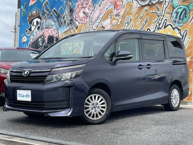 沖縄県の中古車ならヴォクシー Ｘ　パワースライドドア　アルパイン８インチナビ（ＣＤ／ＤＶＤ／フルセグ／Ｂｌｕｅｔｏｏｔｈ）　バックモニター　ＥＴＣ