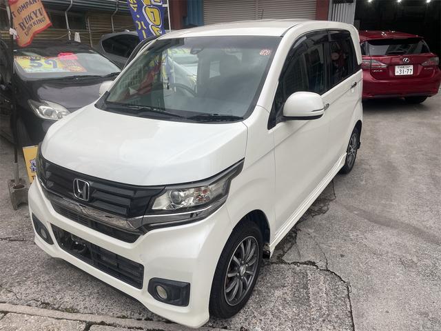 N−WGNカスタム(ホンダ) G バックカメラ オートクルーズコントロール 衝突被害軽減システム オートライト HID スマートキー アイドリングストップ CVT 盗難防止システム ABS ESC CD アルミホイール 衝突安全ボディ 中古車画像