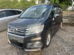 ステップワゴンスパーダ Z ETC バックカメラ 両側電動スライドドア HID スマートキー 電動格納ミラー 3列シート CVT アルミホイール 盗難防止システム 衝突安全ボディ ABS ESC エアコン パワーステアリング 中古車画像