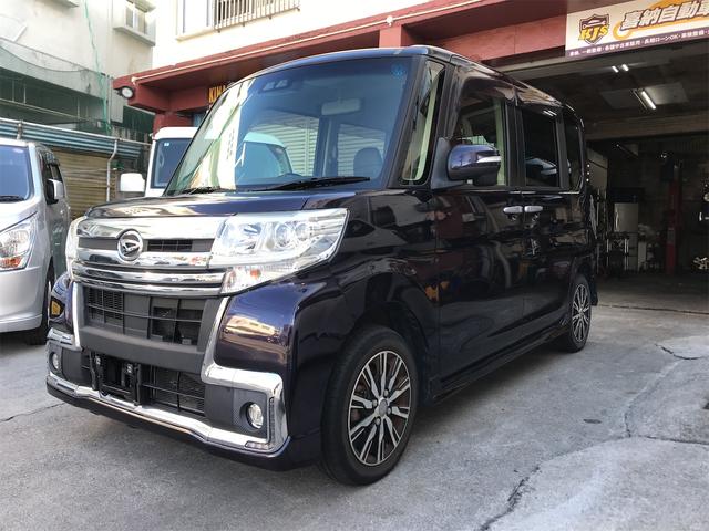 タント(ダイハツ) 　バックカメラ　両側スライド・片側電動　ＴＶ　衝突被害軽減システム　オートマチックハイビーム　オートライト　スマートキー　アイドリングストップ　電動格納ミラー　シートヒーター　ベンチシート　ＣＶＴ 中古車画像